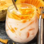 cantaloupe-drink-with-milk-summer-beverage-recipe